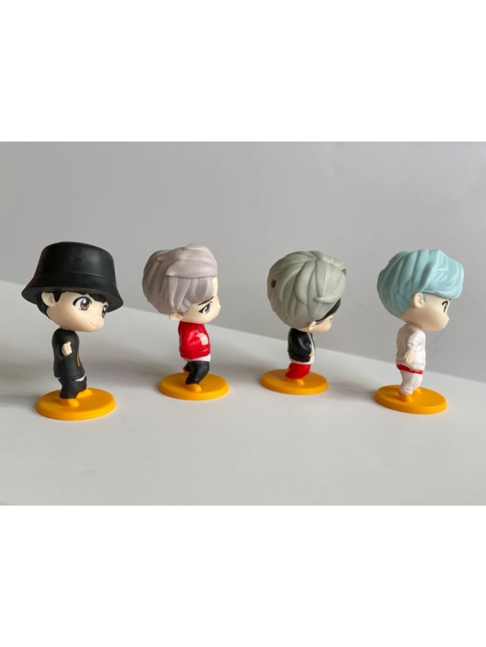 McDonald's Tiny Tan BTS Collectible Figures Happy Meal Toys V Suga RM Jung Kook - Picture 6 of 10